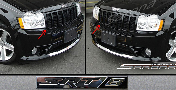 Custom Jeep Grand Cherokee  All Styles Grill (2005 - 2007) - $349.00 (Part #JP-010-GR)